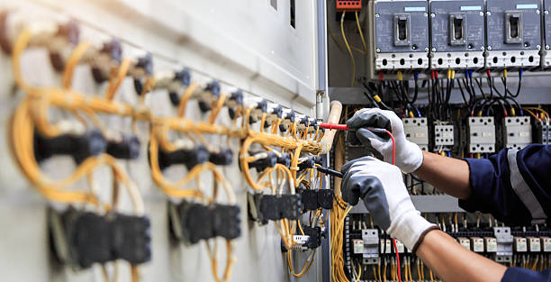Professional Electrical Panel Upgrade technician working in Golden Valley County County, ND